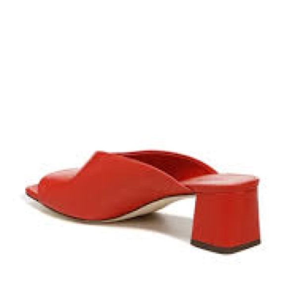 Vince. Elizabeth block heel mule sandals - Picture 5 of 6